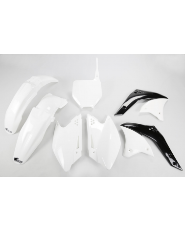 Kit Plastique Kawasaki KXF 250 2008 2008 Blanc 2008-2008