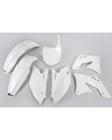 Kit Plastique Kawasaki KXF 250 2009 2012 Blanc 2009-2012