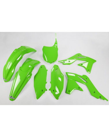 Kit Plastique Kawasaki KXF 250 2013 2016 Vert 2013-2016