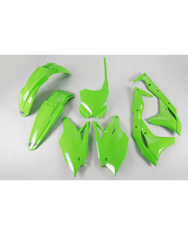 Kit Plastique Kawasaki KXF 250 2017 2017 Vert 2017-2017