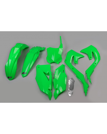 Kit Plastique Kawasaki KXF 250 2021 2024 Vert Fluo 2021-2024