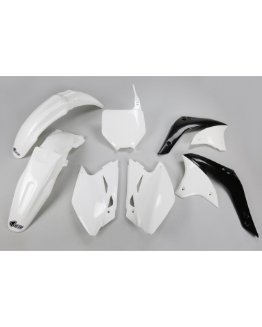 Kit Plastique Kawasaki KXF 450 2007 2007 Blanc 2007-2007