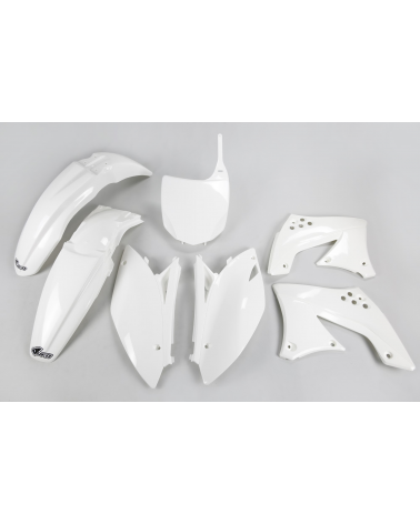 Kit Plastique Kawasaki KXF 450 2009 2011 Blanc 2009-2011