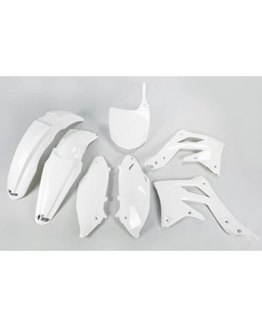 Kit Plastique Kawasaki KXF 450 2012 2012 Blanc 2012-2012