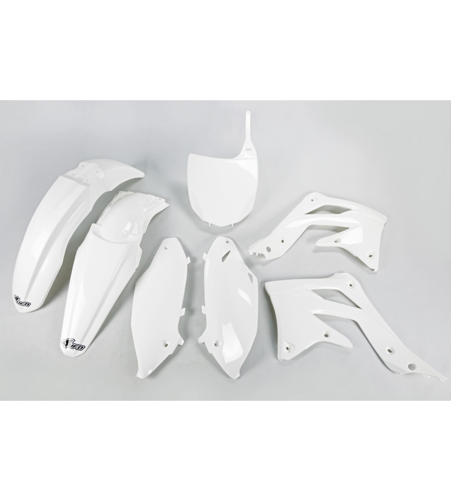 Kit Plastique Kawasaki KXF 450 2012 2012 Blanc 2012-2012