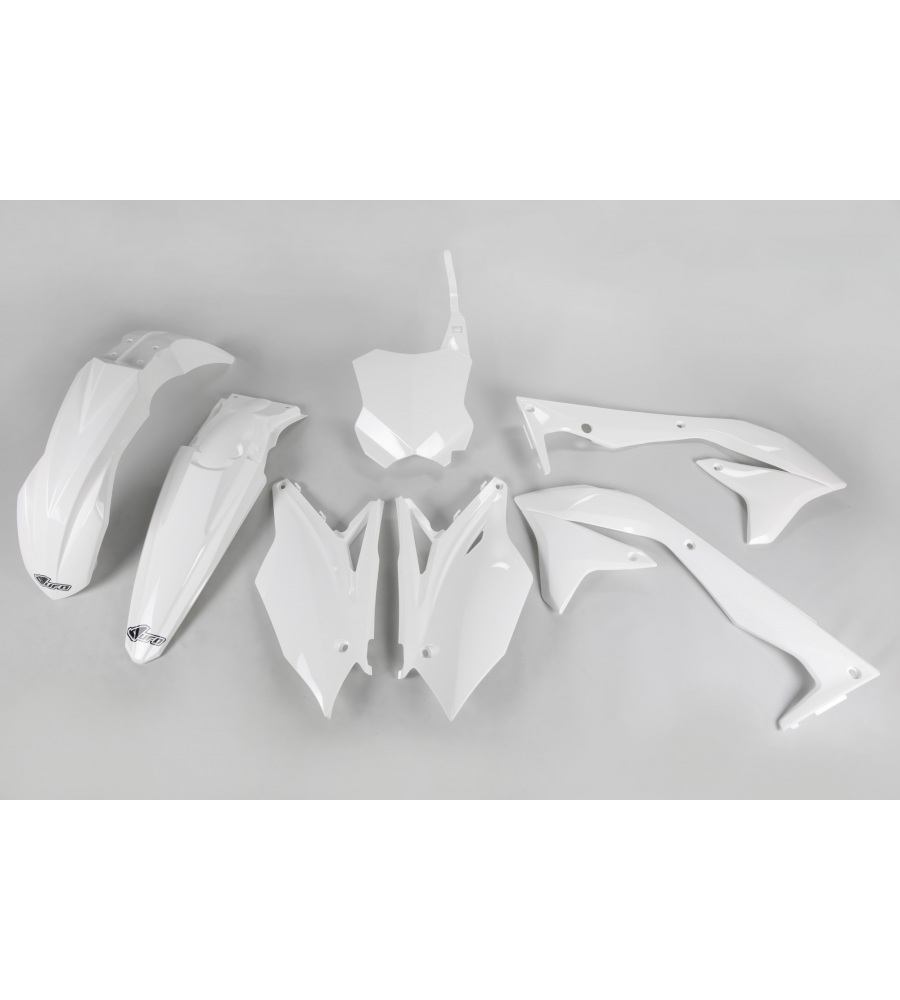 Kit Plastique Kawasaki KXF 450 2016 2017 Blanc 2016-2017