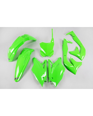 Kit Plastique Kawasaki KXF 450 2018 2018 Vert Fluo 2018-2018