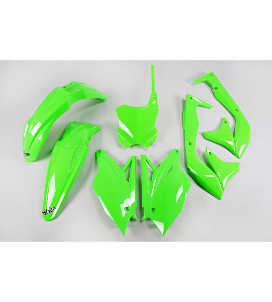 Kit Plastique Kawasaki KXF 450 2018 2018 Vert Fluo 2018-2018