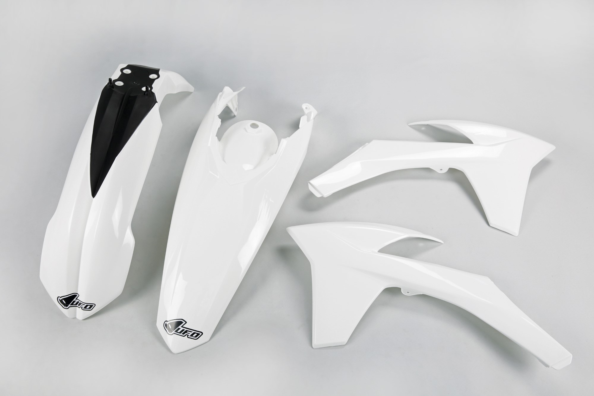 Kit Plastique Ktm EXC 125 2012 2013 Blanc 2012-2013