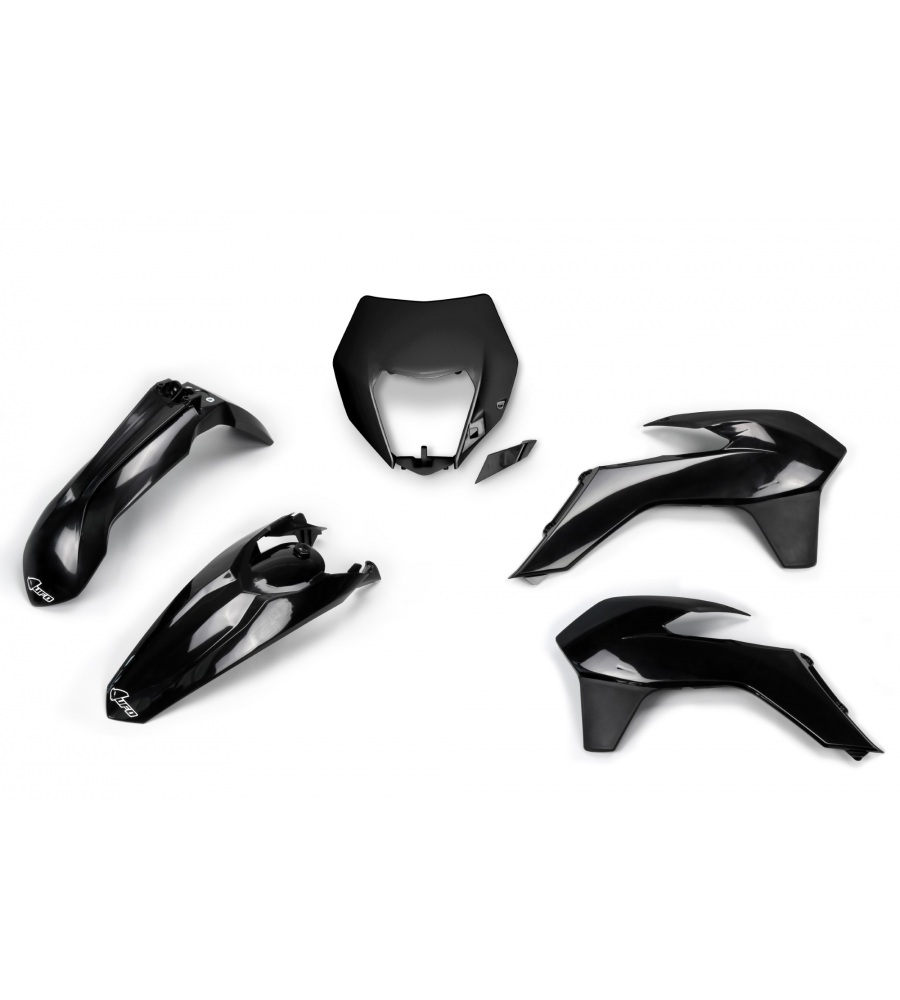 Kit Plastique Ktm EXC 125 2014 2016 Noir 2014-2016