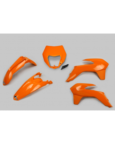 Kit Plastique Ktm EXC 125 2014 2016 Orange 2014-2016