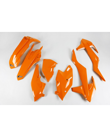 Kit Plastique Ktm EXC 125 2017 2019 Orange 2017-2019