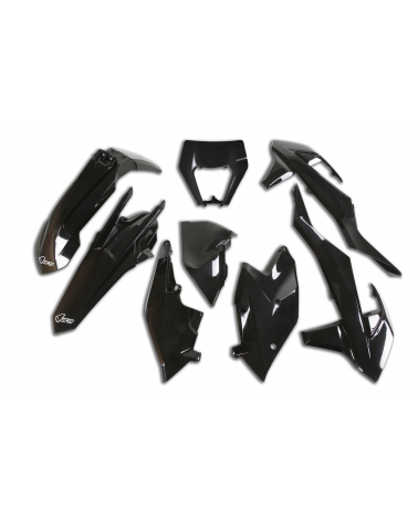 Kit Plastique Ktm EXC 125 2017 2019 Noir 2017-2019