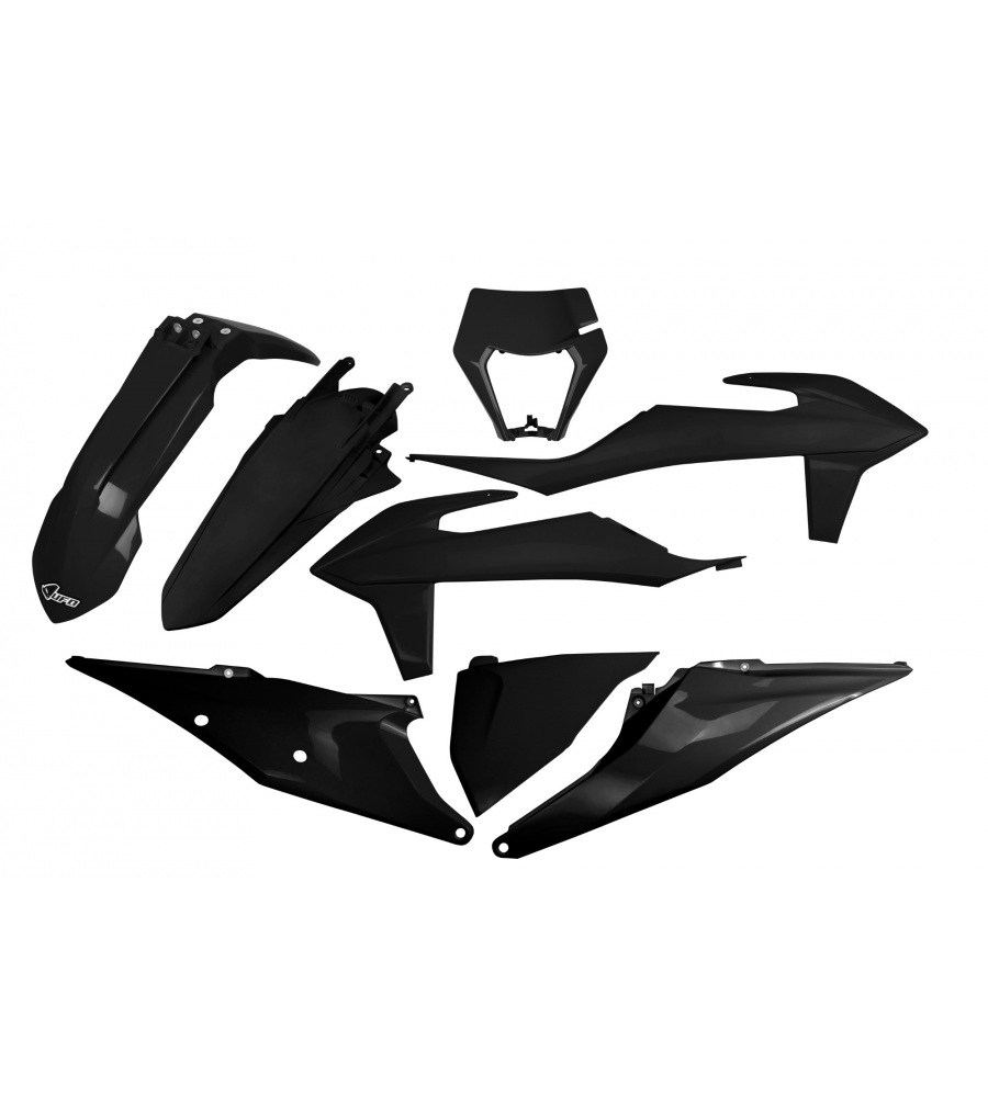 Kit Plastique Ktm EXC 125 2020 2021 Noir 2020-2021