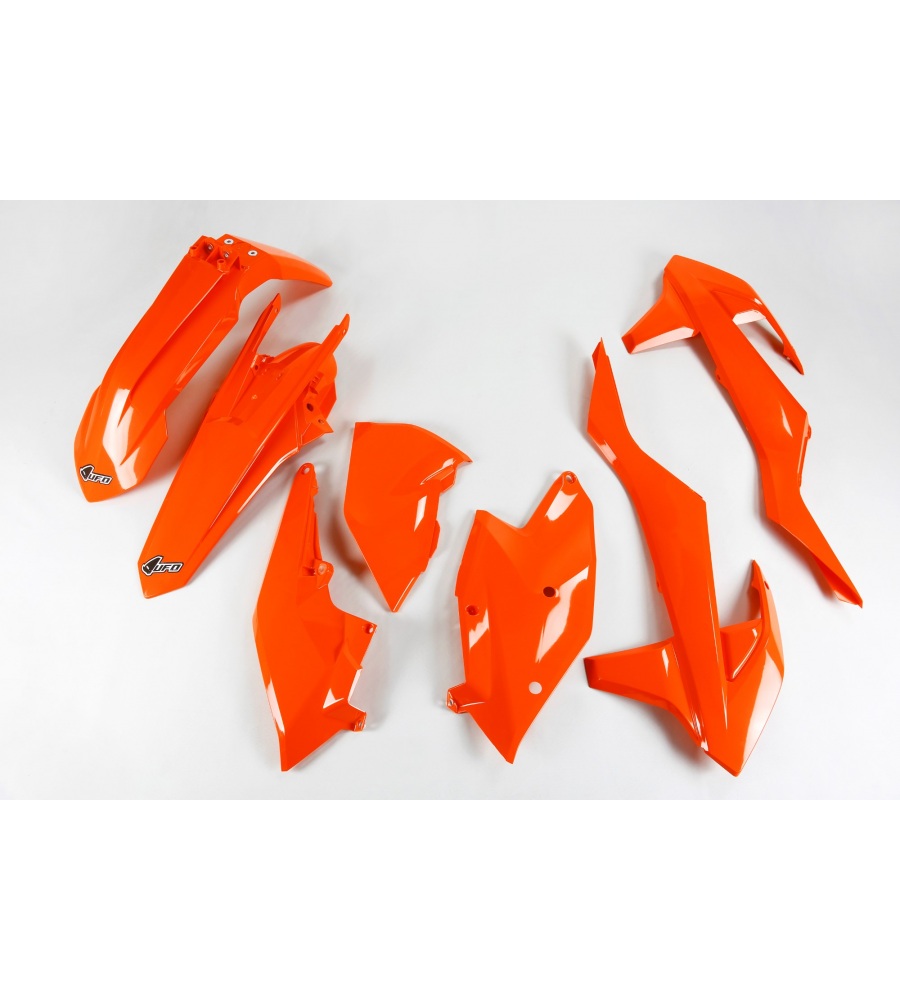 Kit Plastique Ktm EXC 150 2017 2019 Orange Fluo 2017-2019