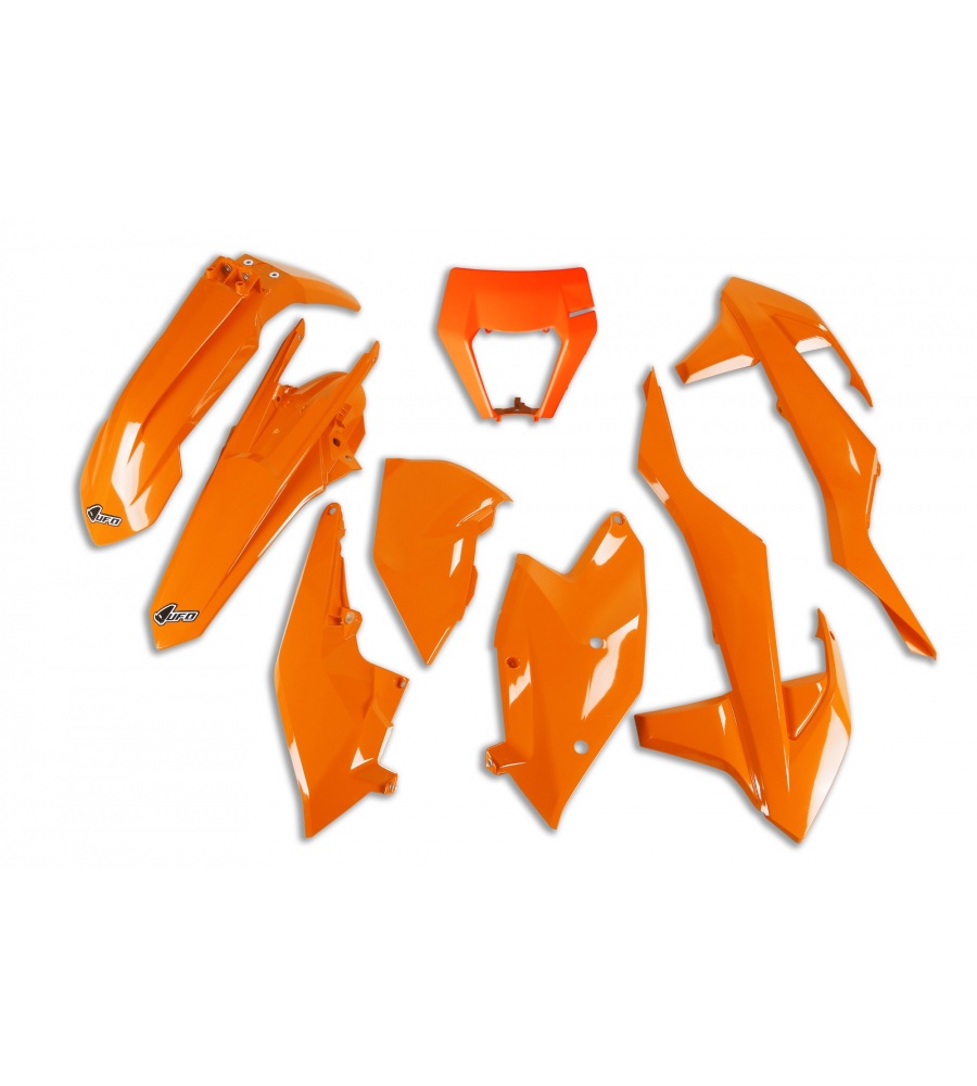 Kit Plastique Ktm EXC 150 2017 2019 Orange 2017-2019