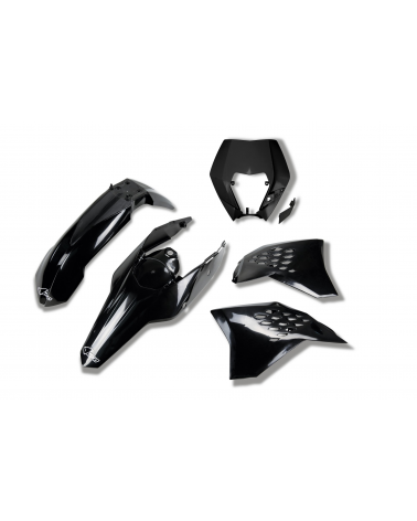 Kit Plastique Ktm EXC 200 2009 2011 Noir 2009-2011