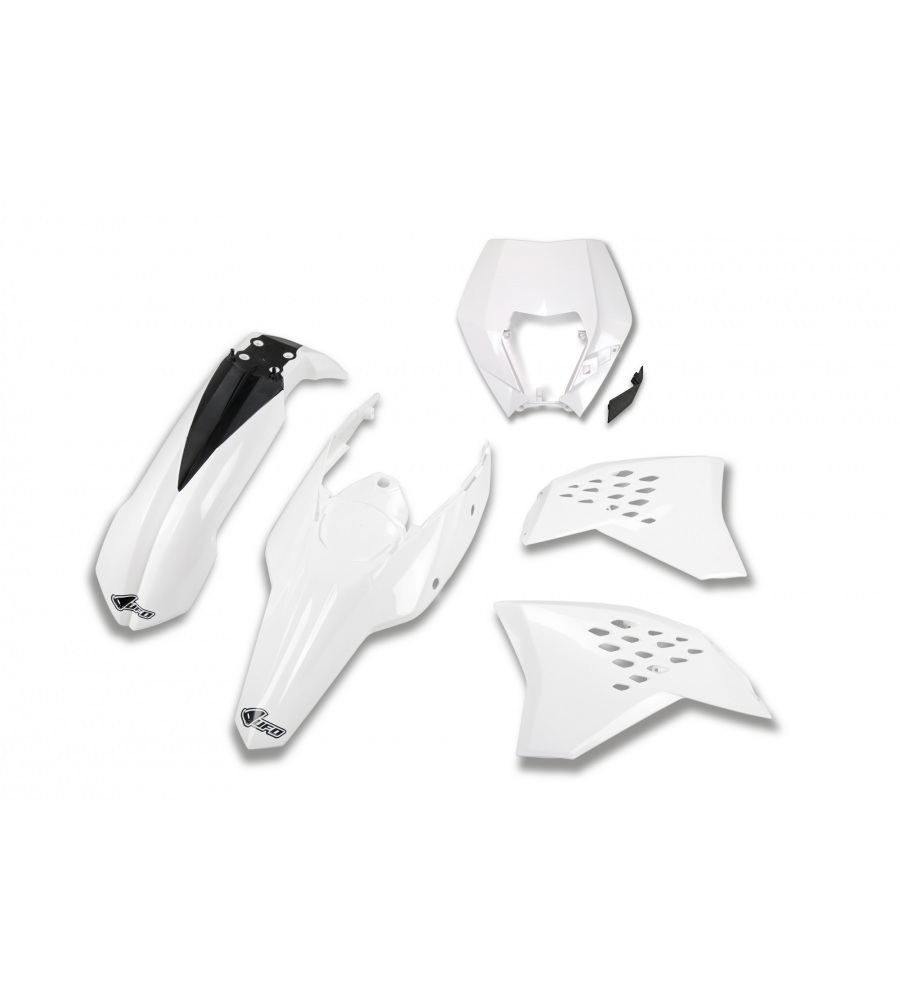 Kit Plastique Ktm EXC 200 2009 2011 Blanc 2009-2011