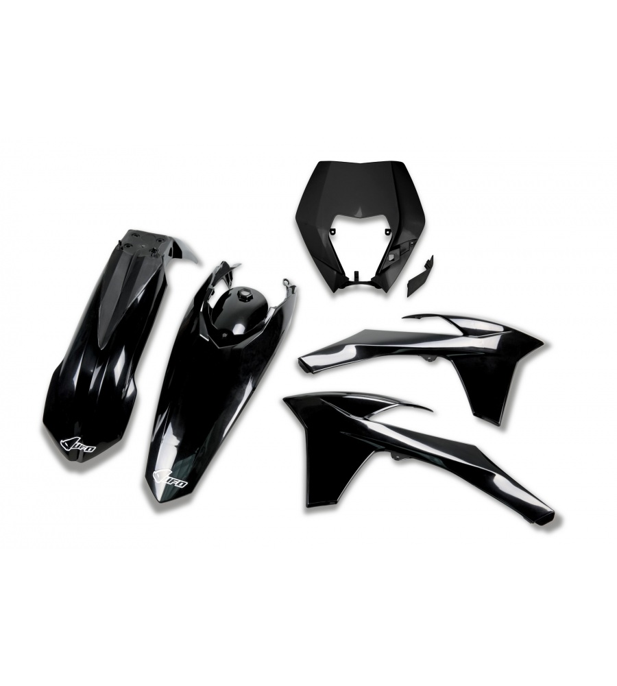 Kit Plastique Ktm EXC 200 2012 2013 Noir 2012-2013