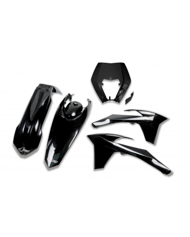 Kit Plastique Ktm EXC 200 2012 2013 Noir 2012-2013