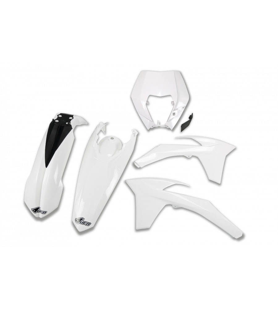 Kit Plastique Ktm EXC 200 2012 2013 Blanc 2012-2013