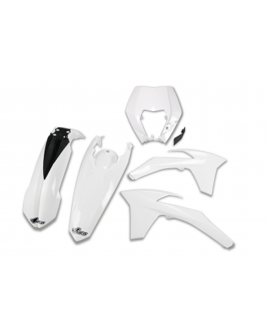 Kit Plastique Ktm EXC 200 2012 2013 Blanc 2012-2013