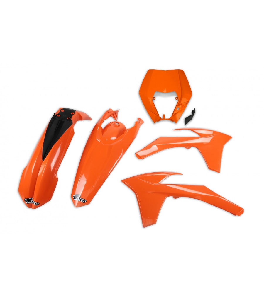 Kit Plastique Ktm EXC 200 2012 2013 Orange 2012-2013