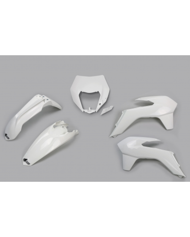 Kit Plastique Ktm EXC 200 2014 2016 Blanc 2014-2016