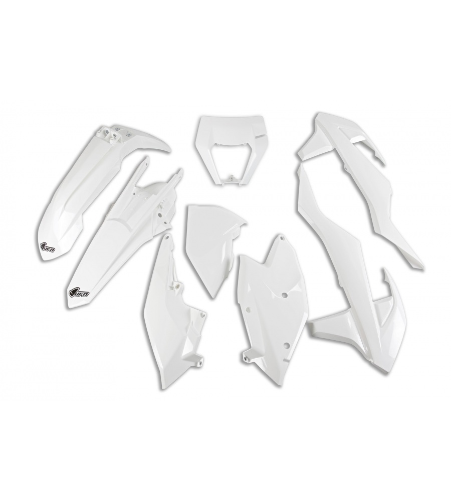 Kit Plastique Ktm EXC-F 250 2017 2019 Blanc 2017-2019