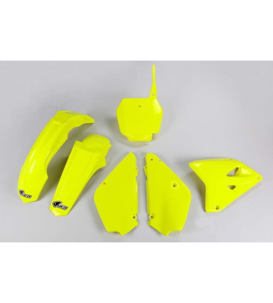 Kit Plastique Suzuki RM 85 2000 2024 Jaune Fluo 2000-2024