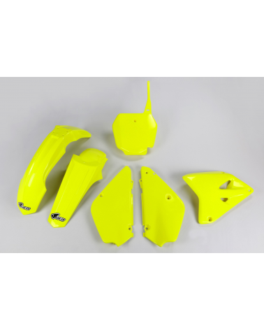 Kit Plastique Suzuki RM 85 2000 2024 Jaune Fluo 2000-2024