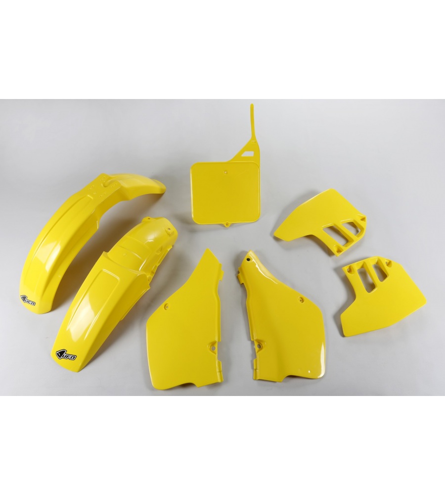 Kit Plastique Suzuki RM 125 1992 1992 Jaune 1992-1992