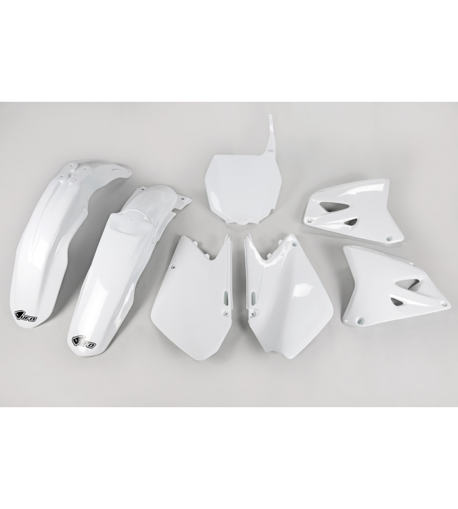 Kit Plastique Suzuki RM 125 2001 2005 Blanc 2001-2005