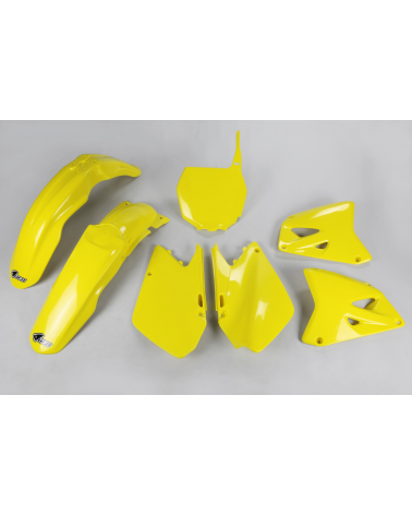 Kit Plastique Suzuki RM 125 2001 2005 Jaune 2001-2005