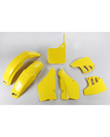 Kit Plastique Suzuki RM 250 1992 1992 Jaune 1992-1992