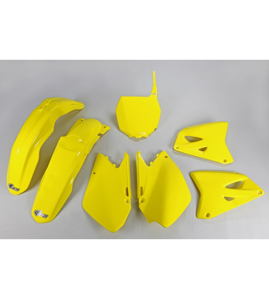 Kit Plastique Suzuki RM 250 2006 2024 Jaune 2006-2024