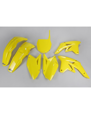 Kit Plastique Suzuki RMZ 250 2007 2009 Jaune 2007-2009