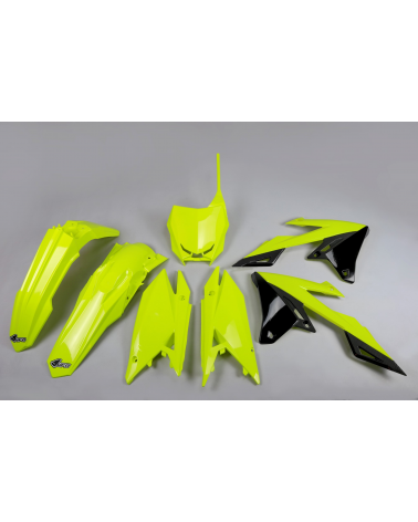 Kit Plastique Suzuki RMZ 250 2019 2024 Jaune Fluo 2019-2024