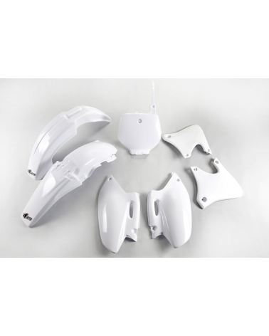 Kit Plastique Yamaha YZF 400 1998 1999 Blanc 1998-1999