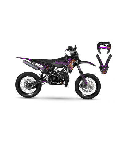 kit Déco Sherco 50cc 2016-2018 GTA Kit Déco Sherco / Hrd