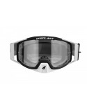 Goggle Wise Blanc Masque Motocross StreetWear