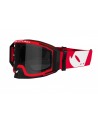 Goggle Wise Pro Rouge/Blanc Masque Motocross StreetWear