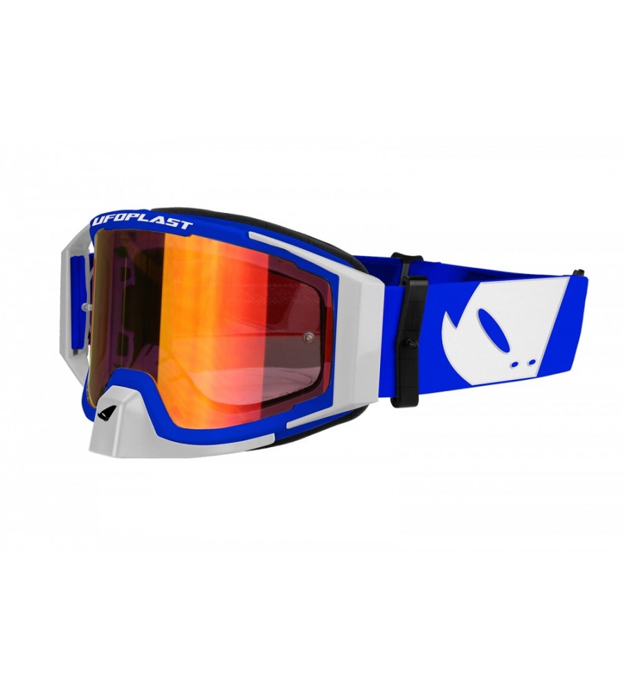 Goggle Wise Pro Bleu/Blanc Masque Motocross StreetWear