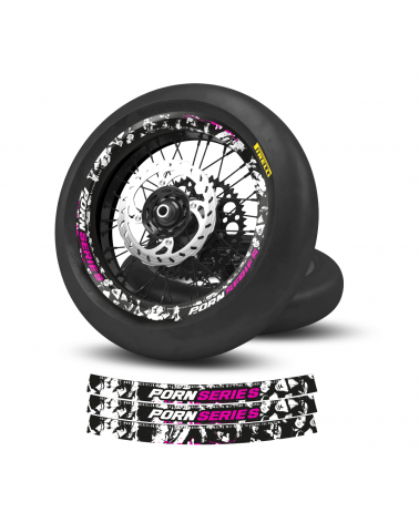 Kit Déco de jantes Pornseries V1 Kit Déco pour jantes Semi-Perso