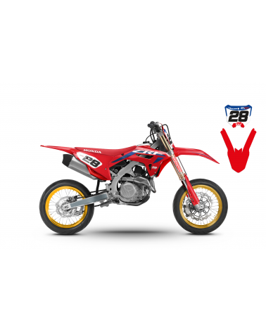 Kit Déco Honda CRF 2022 2024 DESIGN HRC Kit Déco Honda Semi-Perso