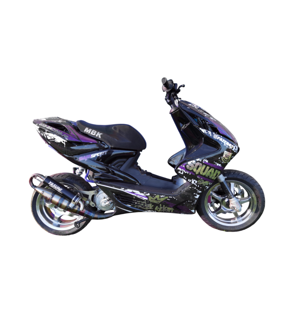 Kit Déco MBK Nitro jusqu'à 2012 DMP 100% PERSO MBK / YAMAHA
