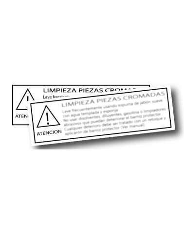 Sticker de cadre derbi DRD CHROME Autres