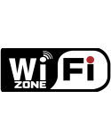 Autocollant Zone WIFI Autocollant securité