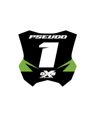 Porte Clés plaque avant GXS RACING StreetWear