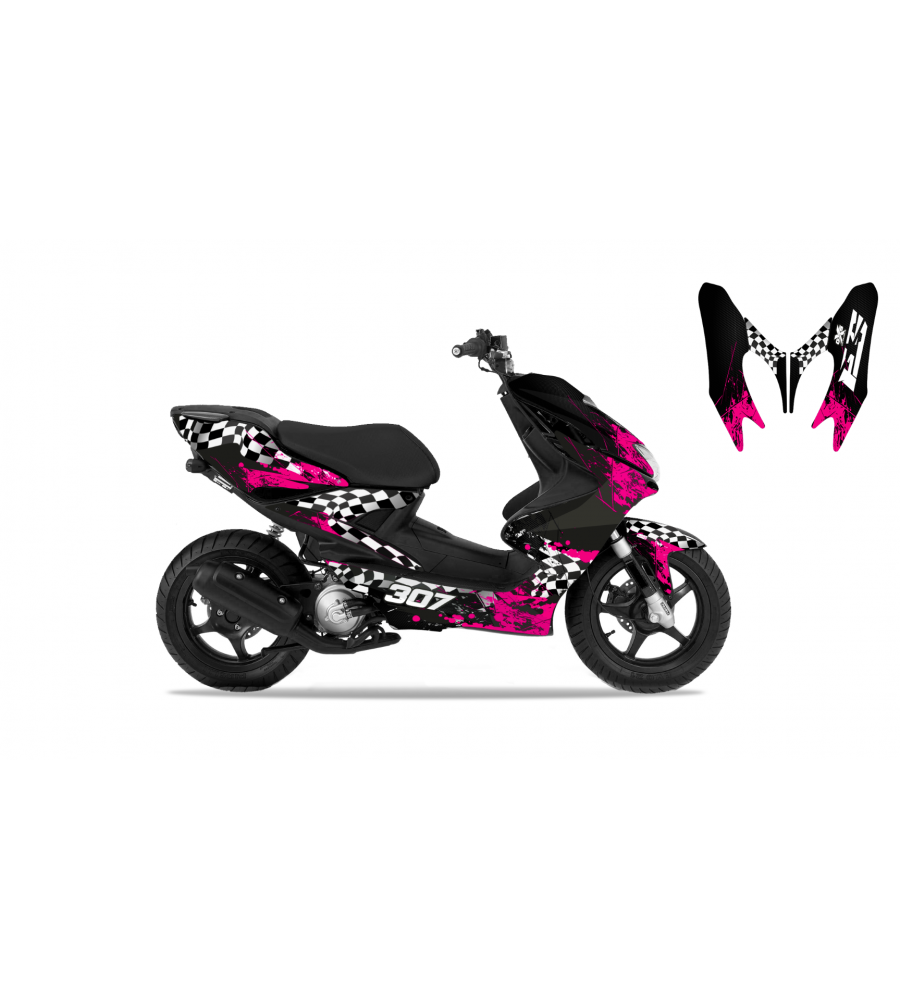 Kit Déco MBK NITRO F1 Av 2012 Kit Déco Scooter Standard